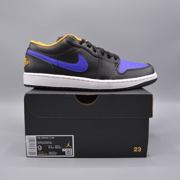 Кросівки Air Jordan 1 Low 553558-075 фото